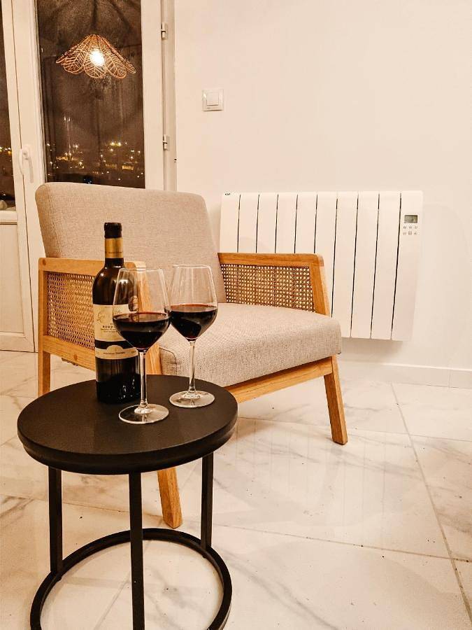 Appartement de vacances pour 2 personnes, avec Balcon ainsi que Terrasse et Vue
