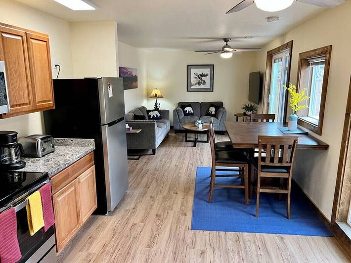 Vacation rental for 4 people, with balcony in Denali