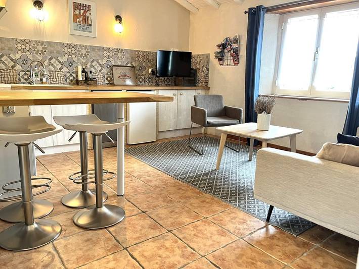 Gîte pour 4 personnes, avec piscine et jardin à OMS (homonymie) - 4