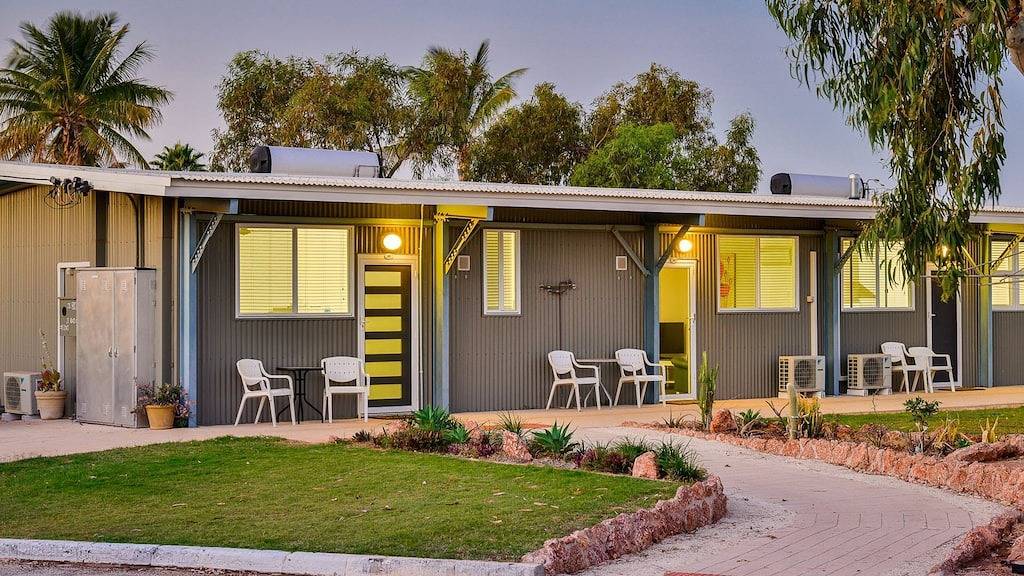 Ganze Wohnung, Getaway Villas, Unit 38-02 - Komplett eigenständige Villa mit Kingsize-Bett in Exmouth, Western Australia