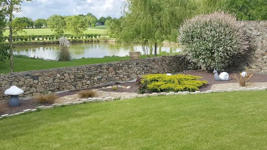 Ferienhaus für 6 Personen, mit Ausblick und Garten sowie Seeblick - 1