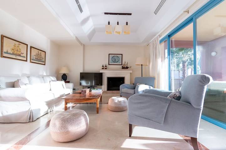 Appartement de vacances pour 6 personnes, avec Balcon ainsi que Jacuzzi et Jardin à Sotogrande - 2