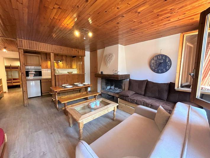 Appartement de vacances pour 4 personnes, avec Balcon dans Méribel