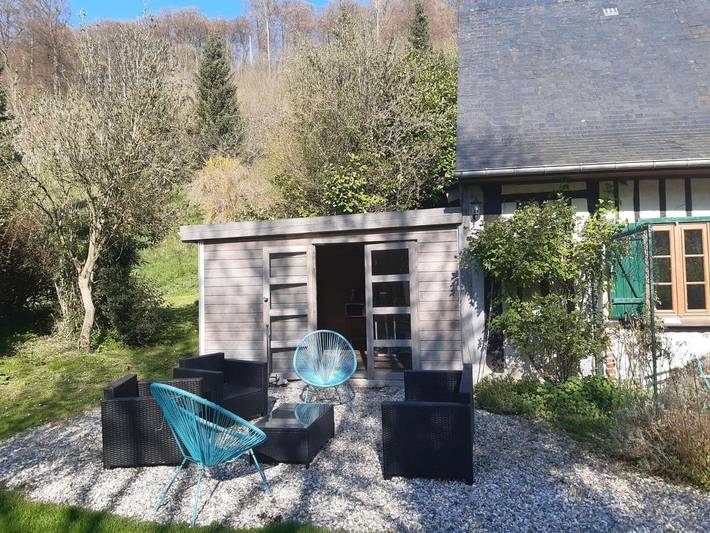 Location de vacances pour 3 personnes, avec vue et jardin à Touffreville-la-Corbeline - 4