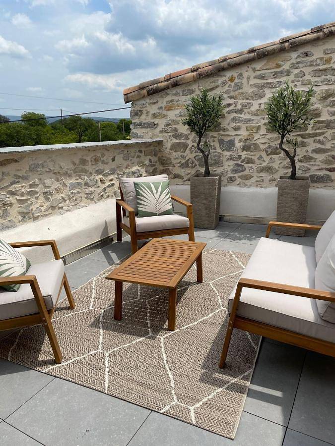 Gîte pour 4 personnes, avec jardin ainsi que vue et piscine à Brissac - 4