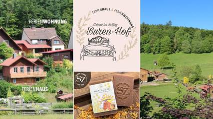 Ferienhaus für 2 Personen, mit Balkon und Garten in Bodenfelde