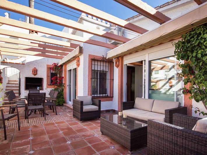 Holiday home for 9 people, with terrace in La Cala de Mijas Centre