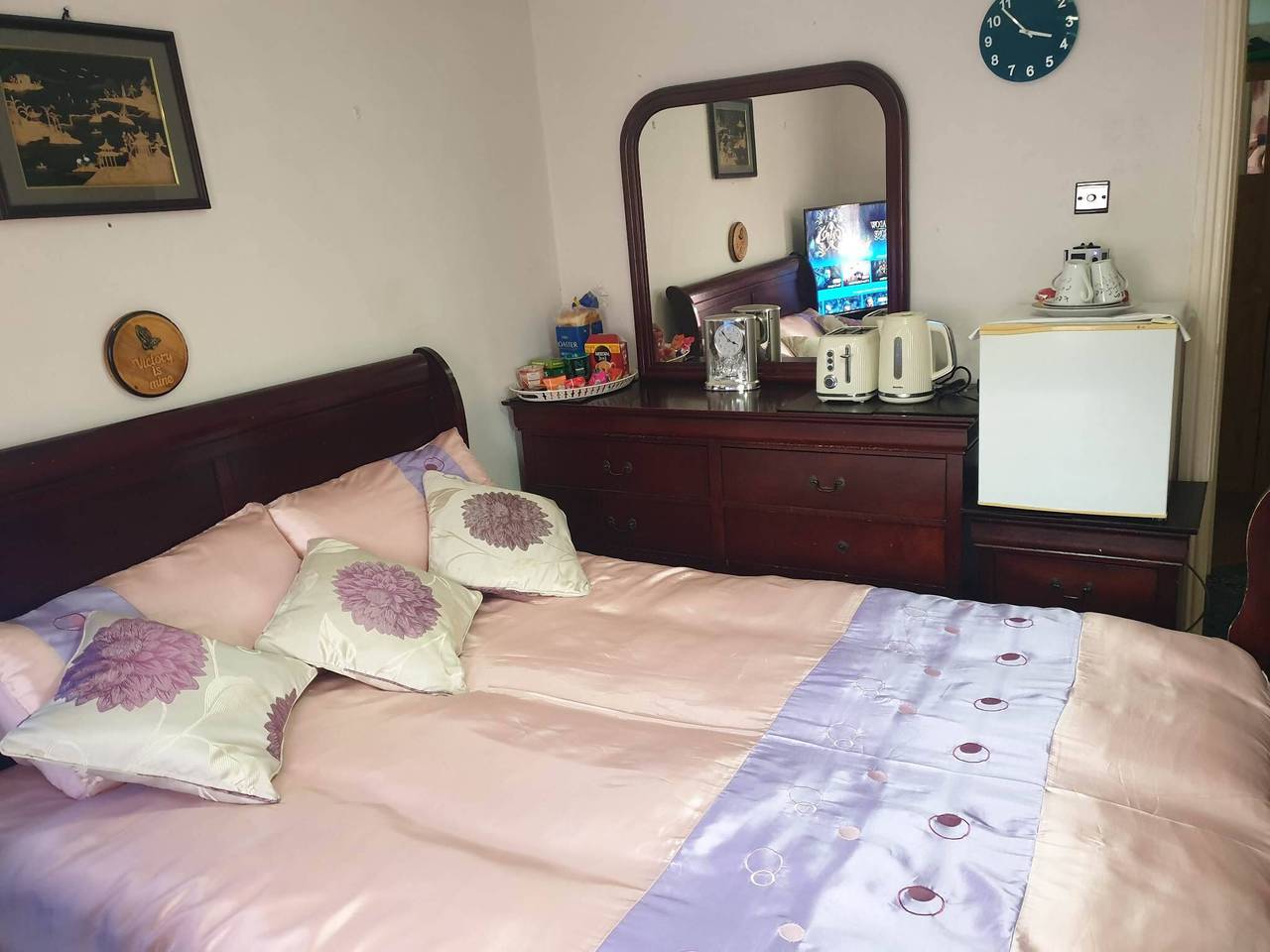 Schlafzimmer mit eigenem Bad, eigener Toilette und Dusche und unbegrenztem Wlan in South Dublin, County Dublin