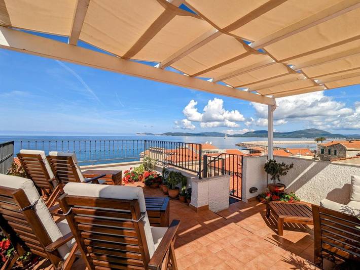 B&b per 2 persone, con terrazza e panorama ad Alghero