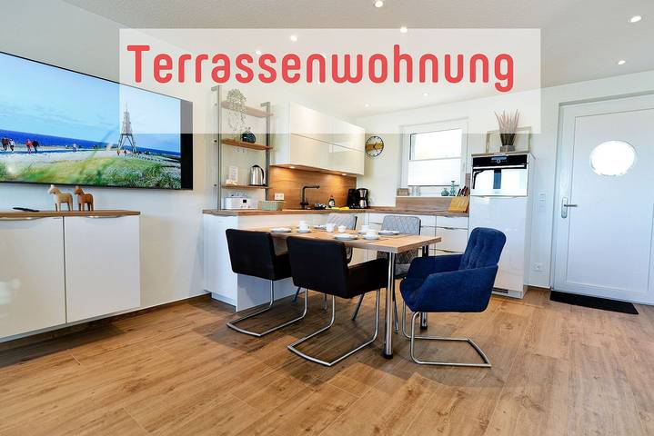 Ferienwohnung für 3 Personen, mit Terrasse und Ausblick, mit Haustier in Sahlenburg