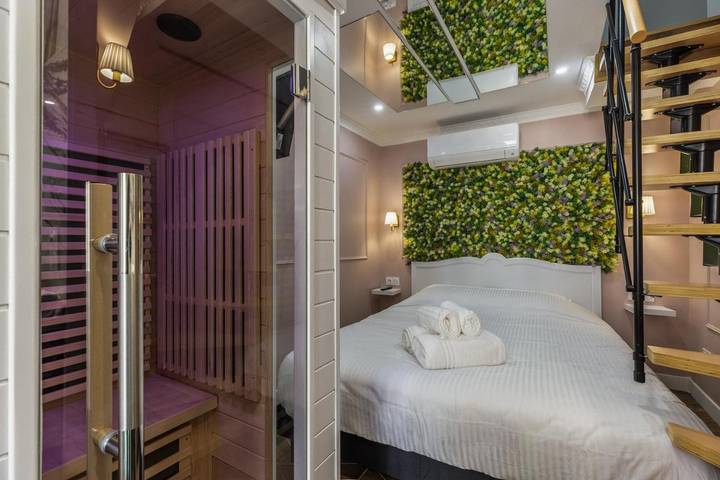 Appartement de vacances pour 2 personnes, avec sauna et jacuzzi