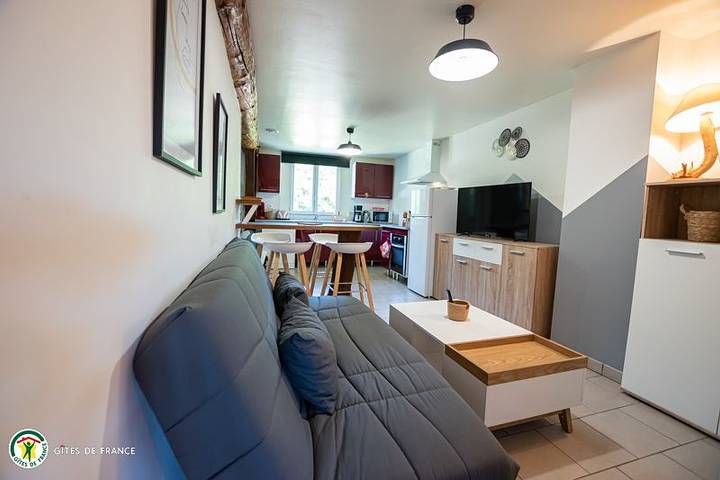 Gîte pour 4 personnes, avec Terrasse