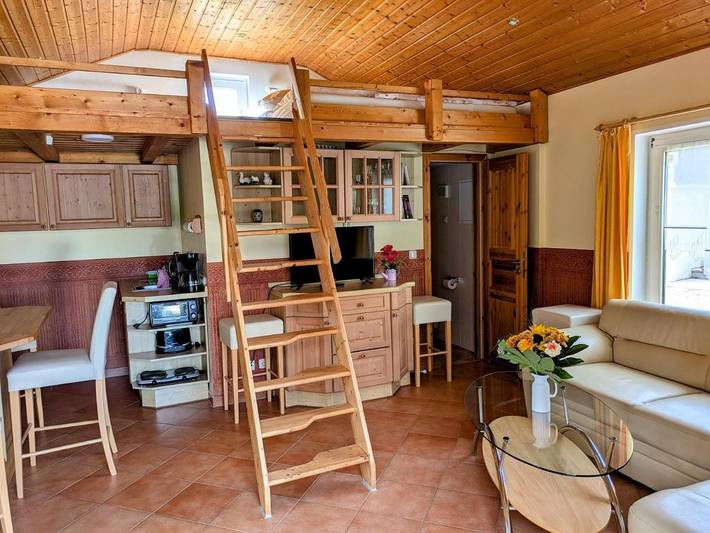 Ferienhaus für 4 Personen, mit Ausblick in Klingenberg