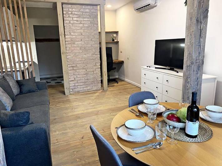 Appartement de vacances pour 2 personnes, avec vue et jardin