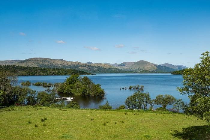 Casa rural para 6 personas con jardín in Lago Lomond, West Dunbartonshire