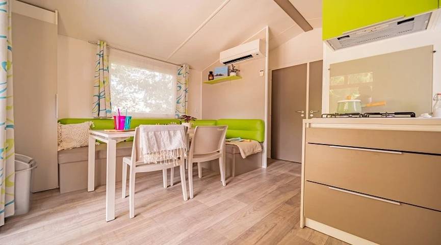 Mobil home pour 4 personnes, avec bassin pour enfant à Laroque-des-Albères - 4
