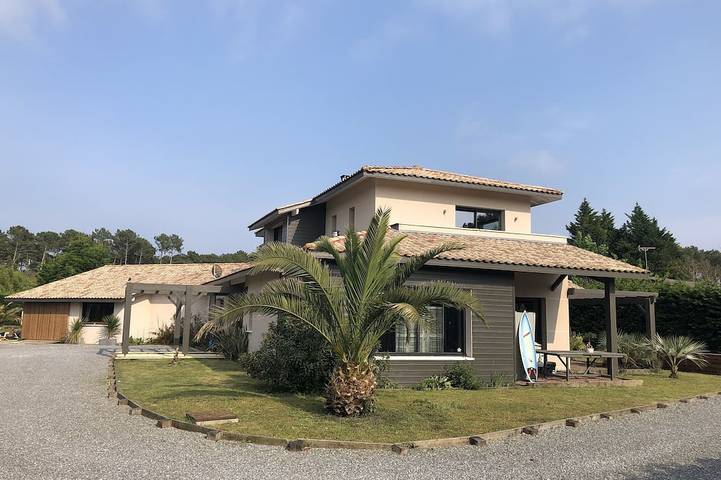 Maison de vacances pour 20 personnes, avec jardin et jacuzzi à Messanges