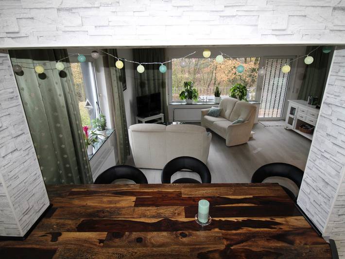 Ferienwohnung für 4 Personen, mit Balkon und Garten im Sauerland