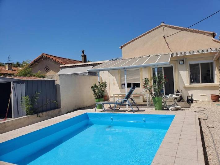 Location de vacances pour 6 personnes, avec piscine ainsi que vue et terrasse, animaux acceptés à Plan-de-Cuques - 2