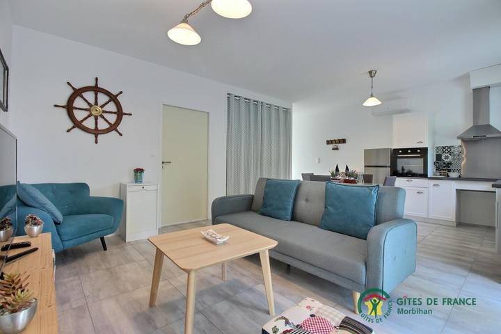 Gîte pour 2 personnes, avec jardin et terrasse à Riantec - 2