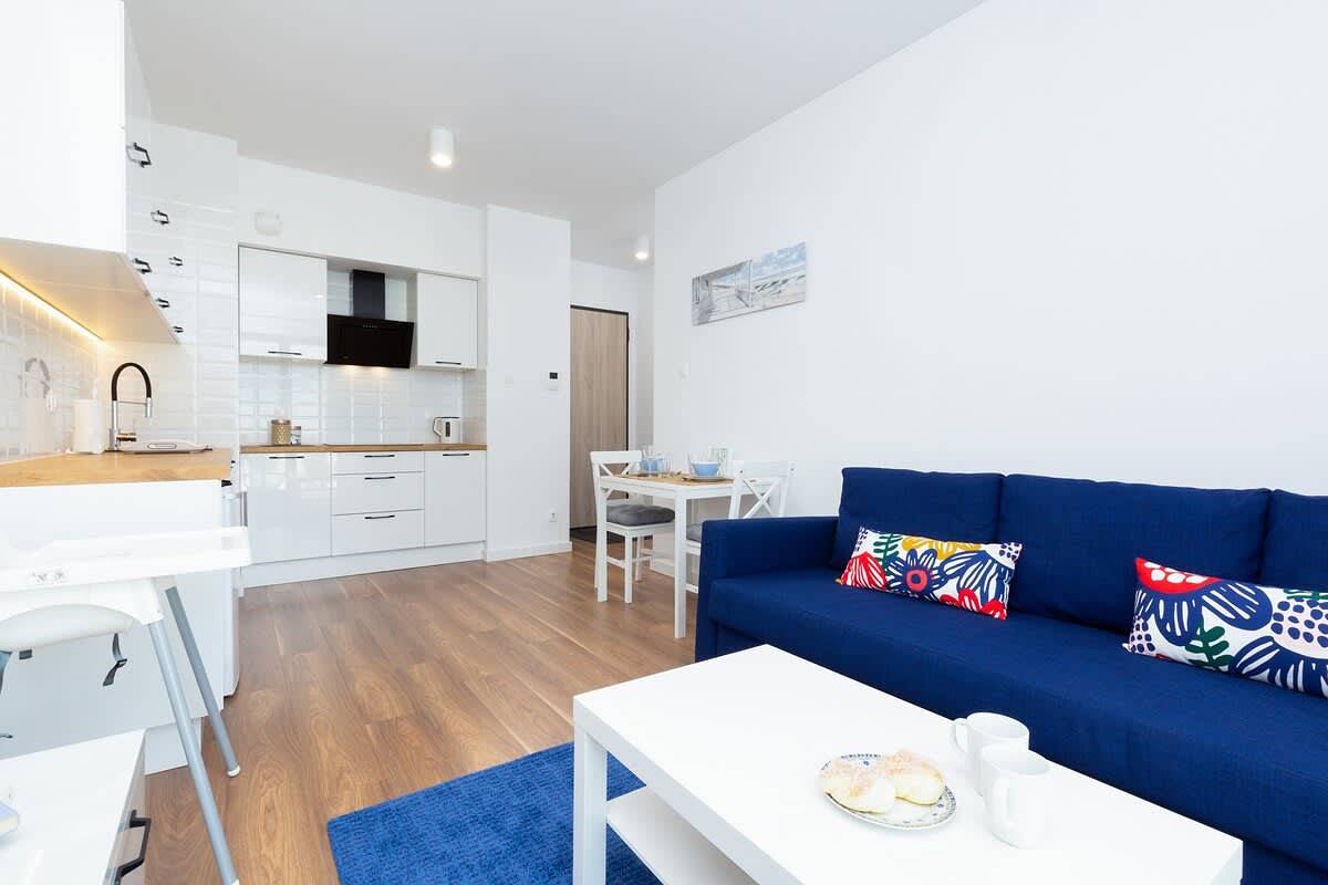 Lägenhet för 4 Personer i Gdańsk, Polish Baltic Sea