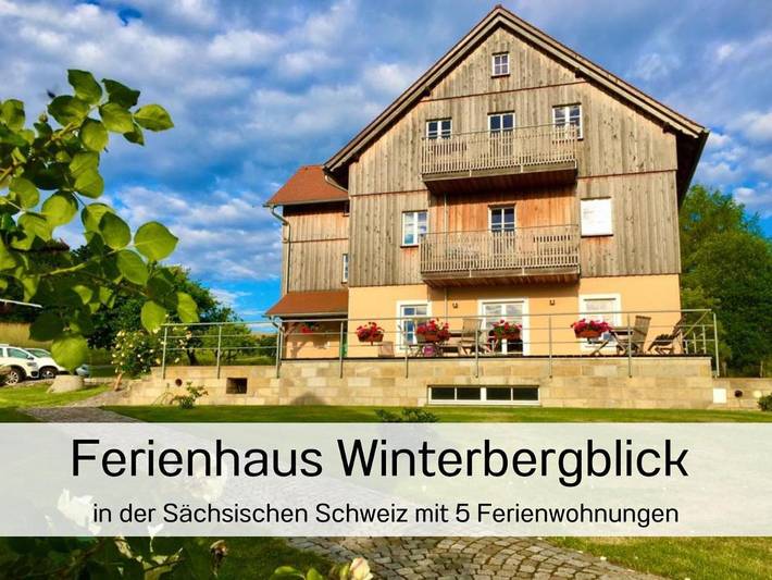 Ferienwohnung für 6 Personen, mit Sauna und Garten sowie Ausblick in Sebnitz