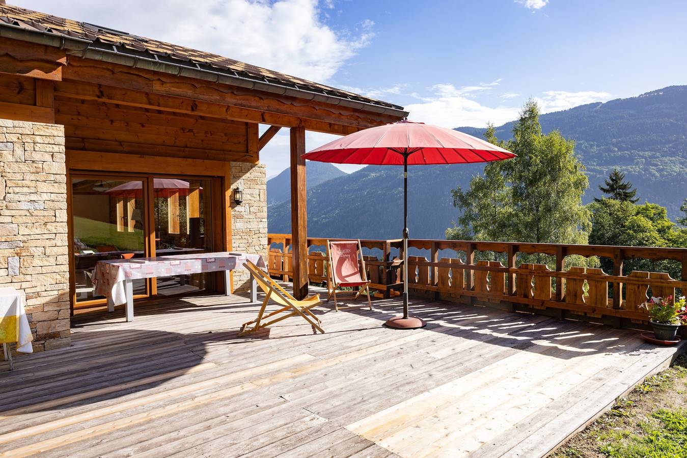 Chalet 'Très beau chalet Vue Mont-Blanc' mit Bergblick, privater Sauna und Wlan in Saint-Gervais-les-Bains, Pays du Mont-Blanc