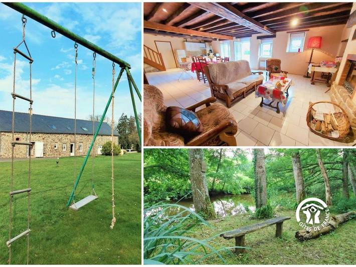 Location de vacances pour 6 personnes, avec Terrasse et Jardin dans Oisseau
