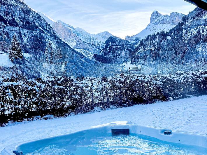 Ferienwohnung für 3 Personen, mit Ausblick und Terrasse im Berner Oberland - 4