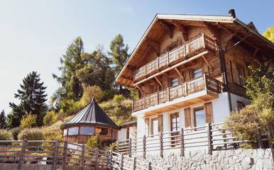 Hôtel pour 2 personnes, avec jardin et jacuzzi à Chamoson