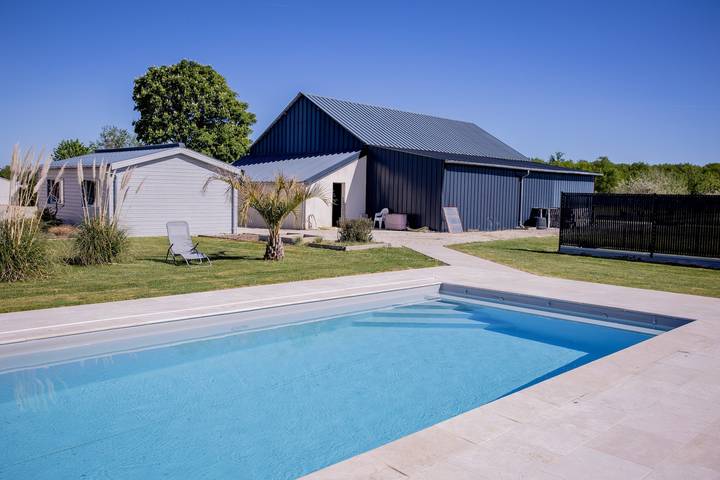 Location de vacances pour 7 personnes, avec jardin dans le Loir-et-Cher