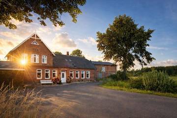 Ferienhaus für 14 Personen, mit Ausblick und Garten in Westerholz