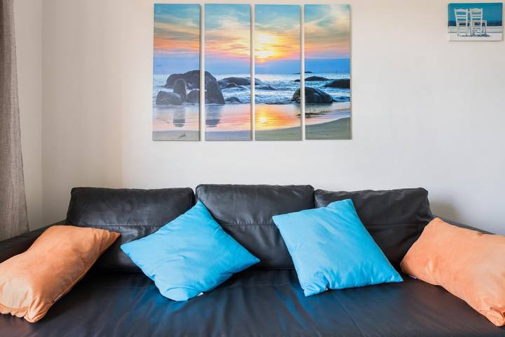 Apartamento entero, Apartamento vacacional "Bahía Sol Deluxe" con piscina, Wi-Fi, terraza in Caleta de Fuste, Antigua
