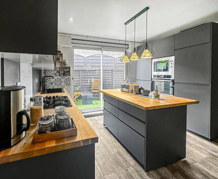Apartamento de vacaciones para 6 personas, con jardín - 1