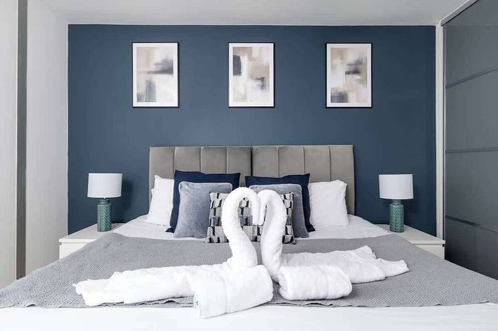 Ganze Wohnung, 2Br| Free Parking | Walk to Shops, Centre & Xscape in Milton Keynes, Südostengland