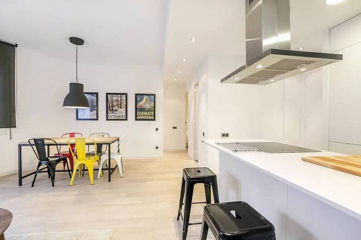 Hel lejlighed, Ferielejlighed for 4 personer med balkon in Barcelona Centre, Barcelona