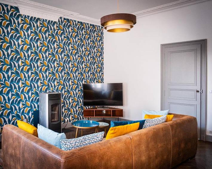 Maison de vacances pour 14 personnes, avec jardin