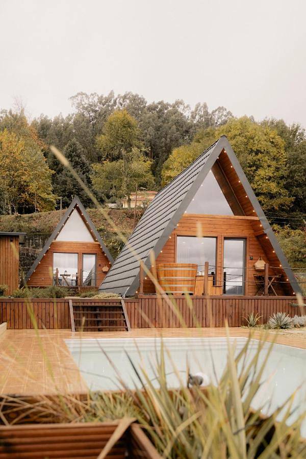 Chalet para 4 pessoas, com Varanda e Terraço e ainda Jacuzzi and Jardim em Arcos de Valdevez (Região)