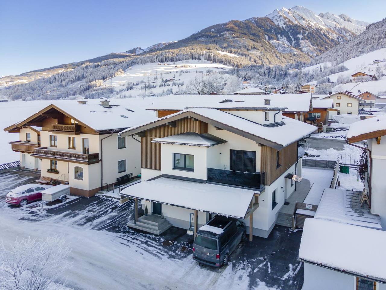 Ganze Wohnung, Luxuriöse und geräumige Wohnung in einer ruhigen Straße in Niedernsill, Kitzbüheler Alpen