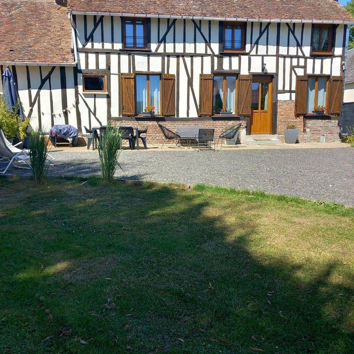 Location de vacances pour 5 personnes, avec jardin et vue, animaux acceptés à Blicourt