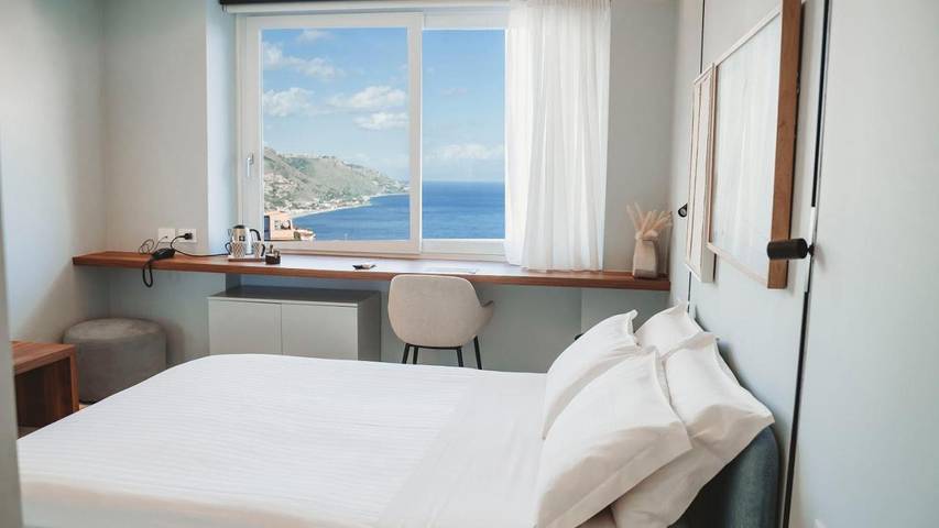 Maison d’hôte pour 2 personnes, avec vue à Taormina