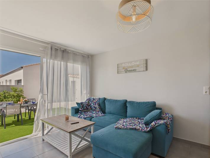 Location de vacances pour 6 personnes, avec terrasse et jardin à Saint-Vincent-sur-Jard - 2