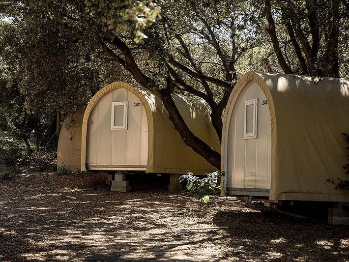 Camping Les Flots-Atlantique Village 2  - Bungalow de lona 4 personas - Dulce De Coco| Inusual in Saint-Pierre-d'Oléron, Côte de Beauté