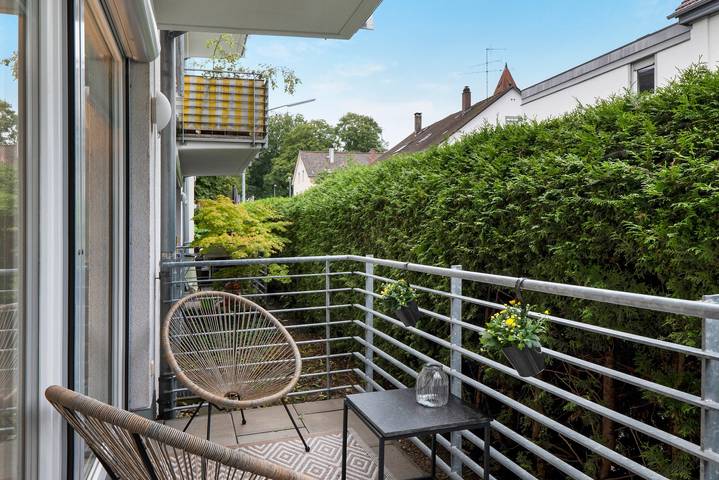 Ganze Wohnung, Apartment „City Ravensburg“ mit Balkon und Wlan in Ravensburg, Region Bodensee-Oberschwaben
