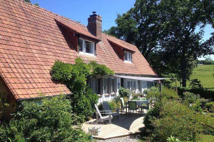Maison de vacances pour 8 personnes, avec jardin