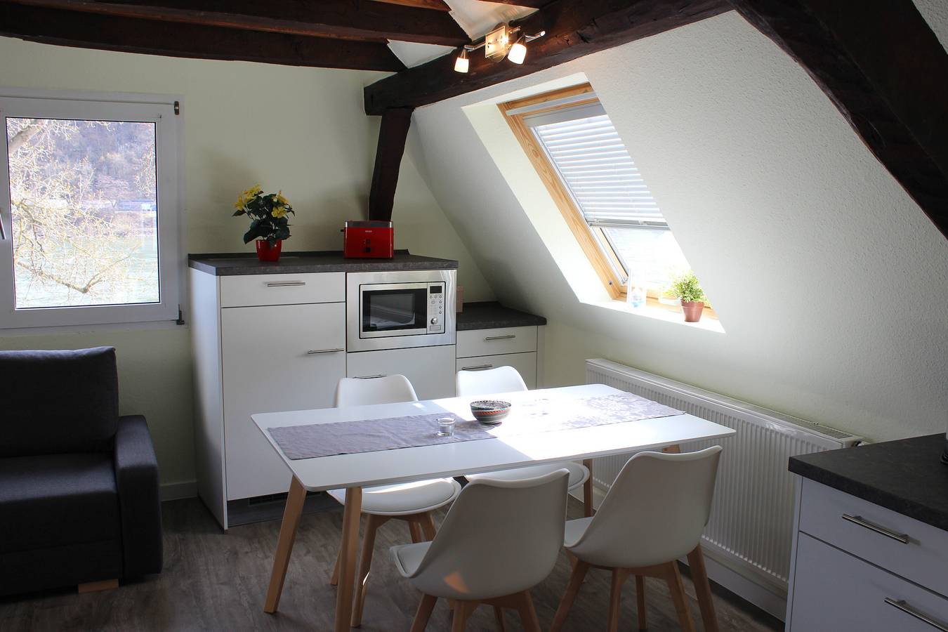 Ganze Wohnung, Ferienwohnung 'Rheinblick Wohnung 5' mit Gemeinschaftsterrasse, Wlan und Klimaanlage in Neuendorf (koblenz), Koblenz