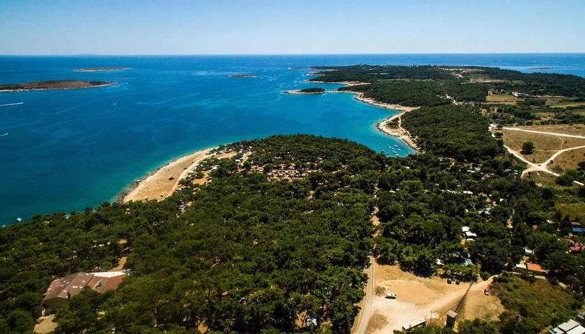 Camping per 5 persone, con Terrazza a Premantura