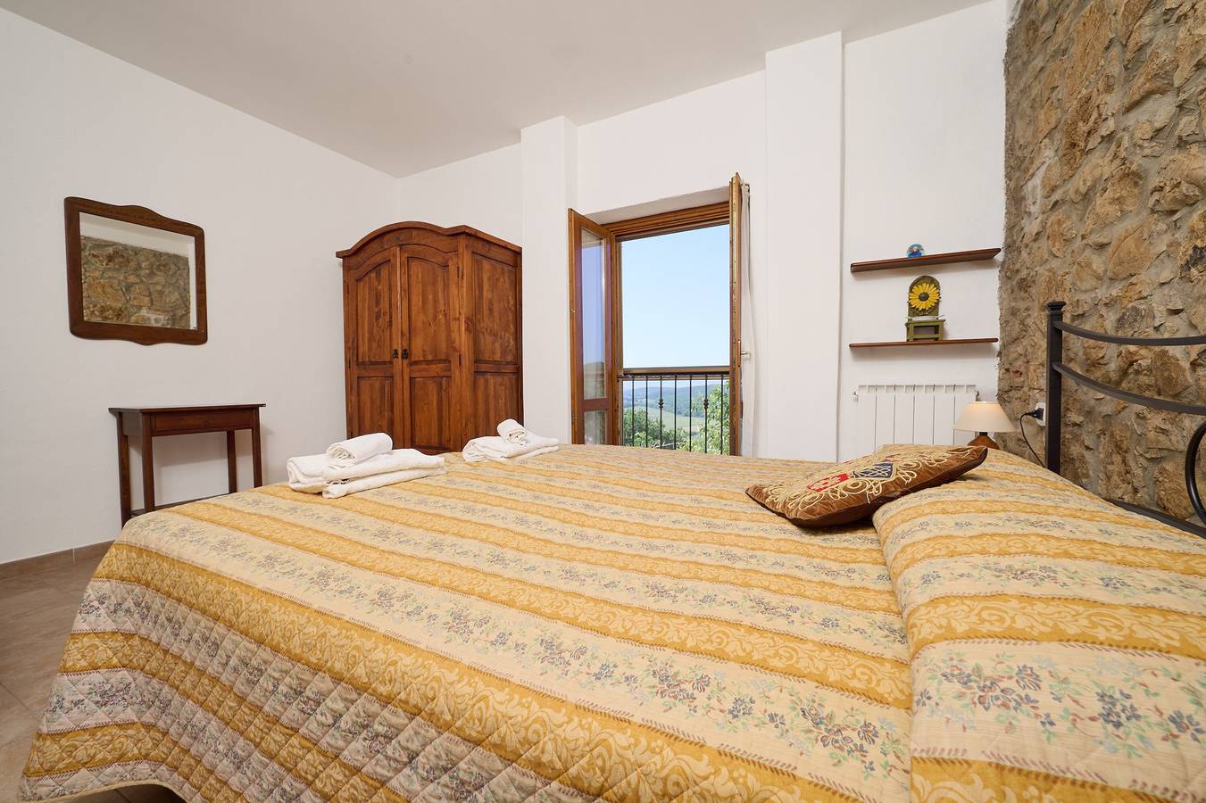 Camera 'Camera 4 - Campo Ruffaldo' con piscina in comune, Wi-Fi e aria condizionata in Massa Marittima, Costa degli Etruschi