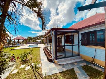Gîte pour 4 personnes, avec jardin sur l' Île de la Réunion