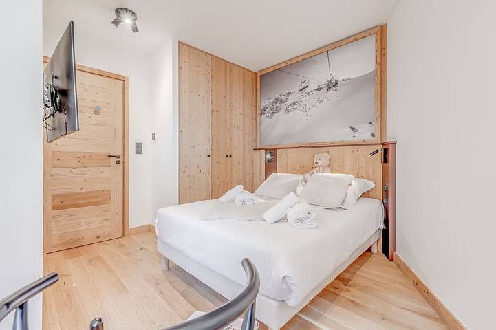 Ganze Wohnung, Champagny-en-Vanoise, Whg. 8 Pers, 3 Sz, WIFI, Parkplatz, Südost-Balkon in Champagny-en-Vanoise, Vanoise-Massiv
